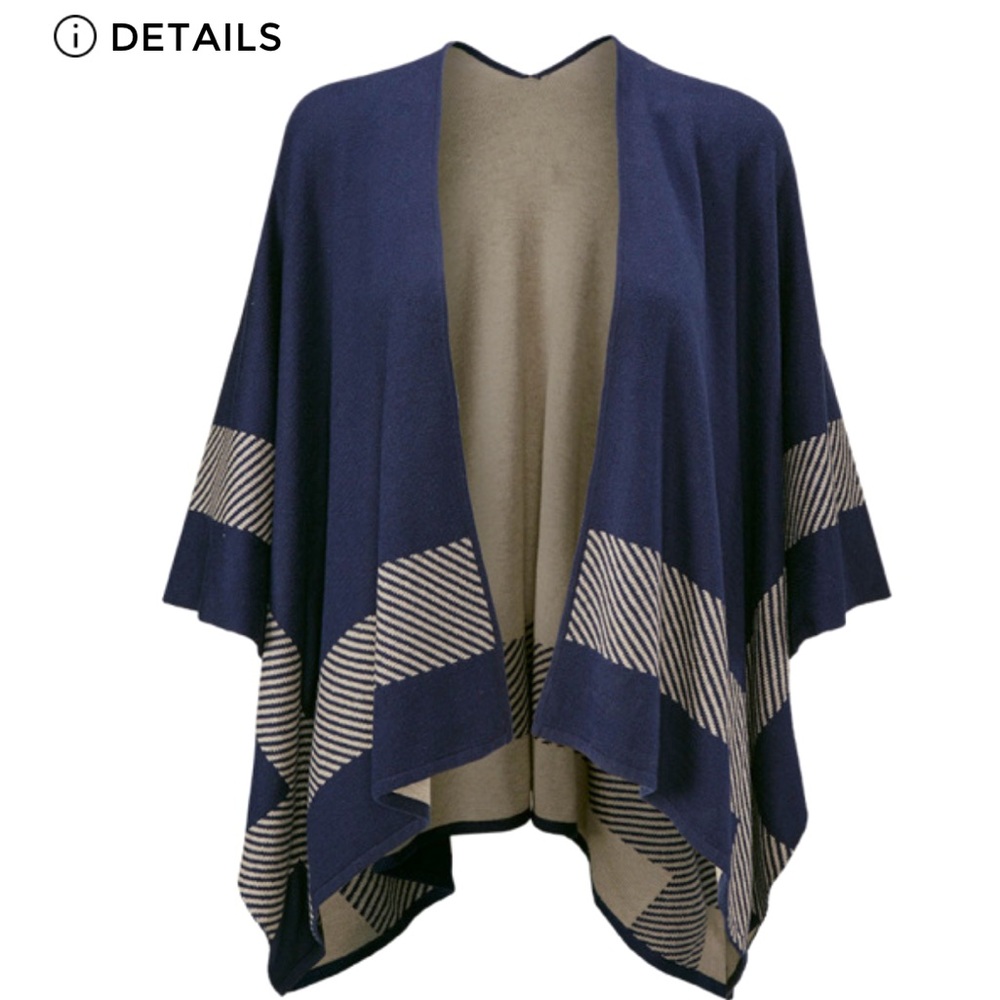 Cabi Reverse Wrap Sweater